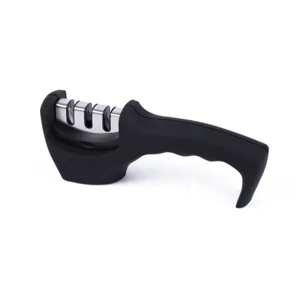 New 2024 3-Stage Knife Tool Sharpener: Universal Handheld Knife Sharpening Tool