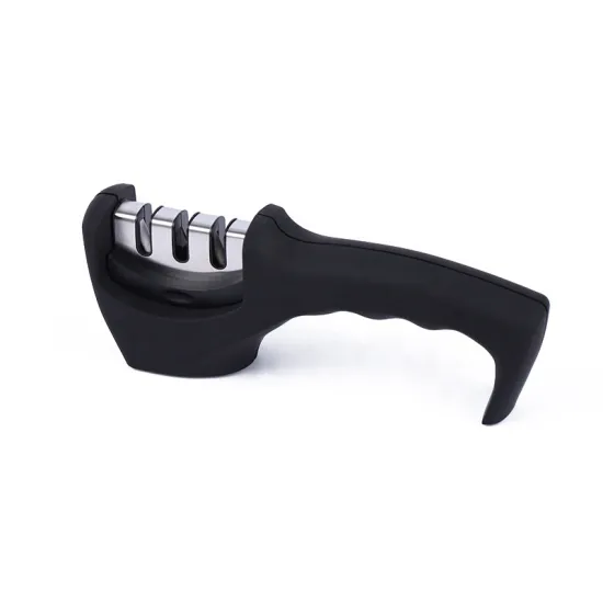 New 2024 3-Stage Knife Tool Sharpener: Universal Handheld Knife Sharpening Tool