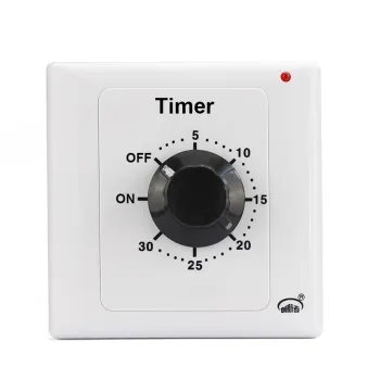 15min to 120min Mechanical Electric Countdown Timer 220V Switch