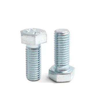 High quality 8.8 hex bolt M6 M8 M10 DIN933/931 hex bolt and nut