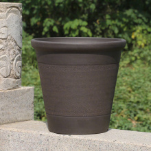 Natural Purple Sand Terracotta Orchid Pots