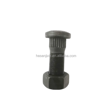 8T6337 1V3323 Wheel Stud for CAT with 6k9316 Nut