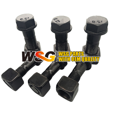 Bulldozer Track Bolt and Nut 156-32-11210 M19X1.5X65 Grade 12.9