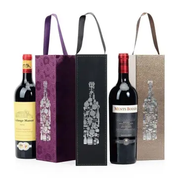 Custom Luxury Folding Magnetic Closure Wine Paper Box