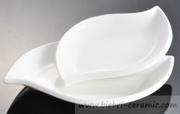 ceramic fine porcelain bone china morden contemporary unique irregular bowl