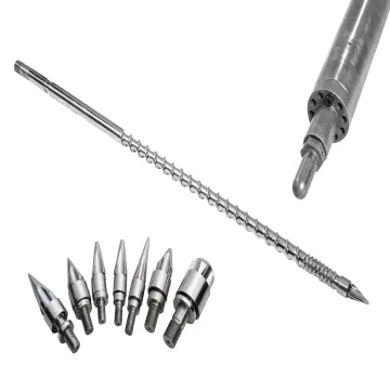 Nitrided Replacable Alloy Auto-Feed Injection Molding Machine Screw at Barrel Cylinder Parts