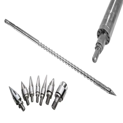 Șuruburi pentru mașină de turnat prin injecție din aliaj înlocuibil nitrurat cu alimentare automată și piese pentru cilindru cilindru