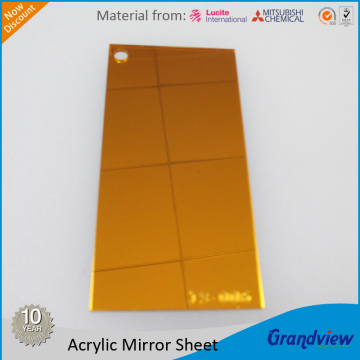 high glossy colored mirror acrylic sheet