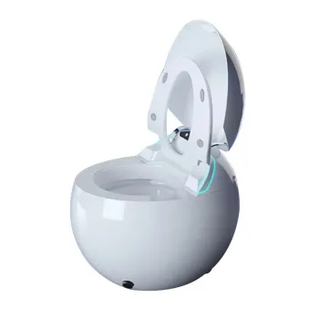 Egg Shape Automatic Flushing Intelligent Smart Toilet