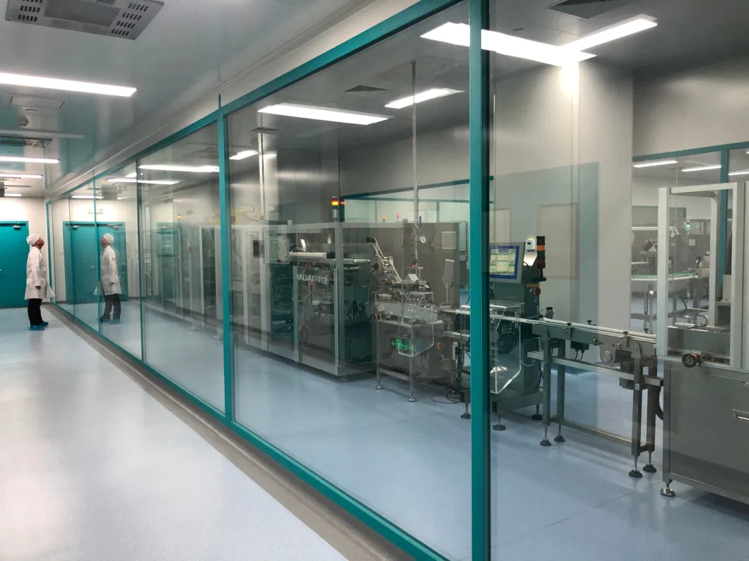 Fenêtre en verre de chambre propre personnalisée pour l'usine pharmaceutique