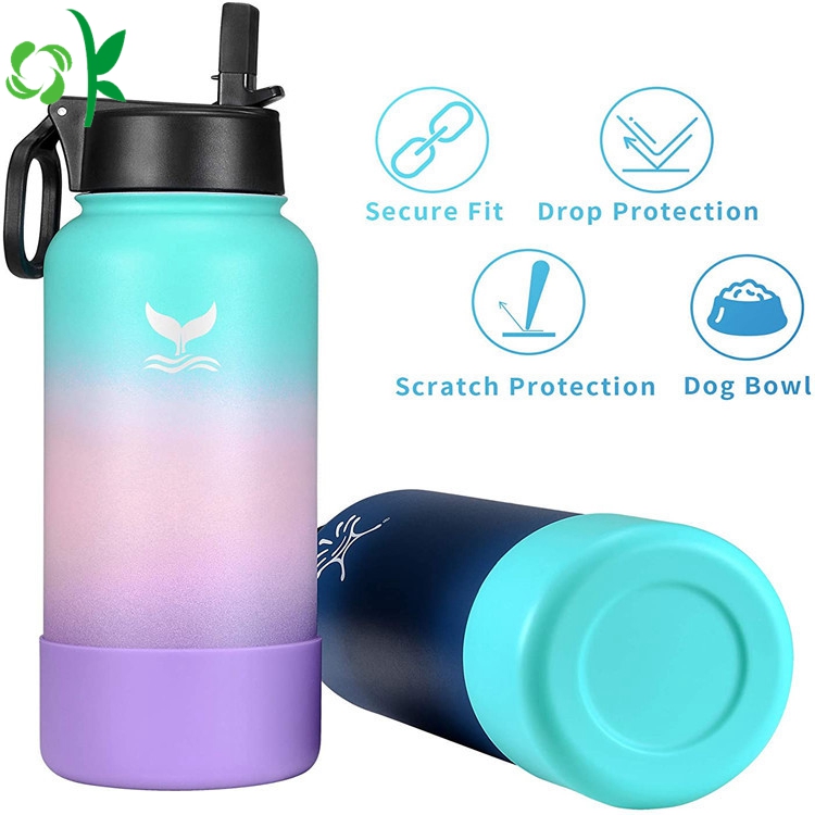 Colorful Silicone Protective Boot Cover For Cup