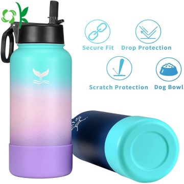 Colorful Bottle Sleeve Silicone Protective Boot Cover