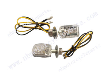 2 Motorcycle Motorbike Amber LED Turn Signal Light Bulb Indicator 12V