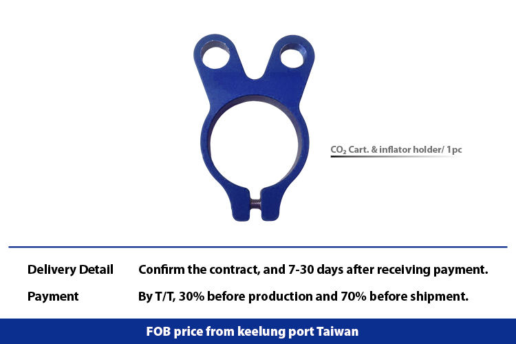 CO2 카트. 그리고 인플레이터 홀더