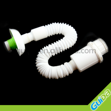 New style anti-blocking and deodorize plastic flexible drain hose