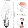 Dimmable Salt Lamp Wire Kit + 15W Bulb 6Pack
