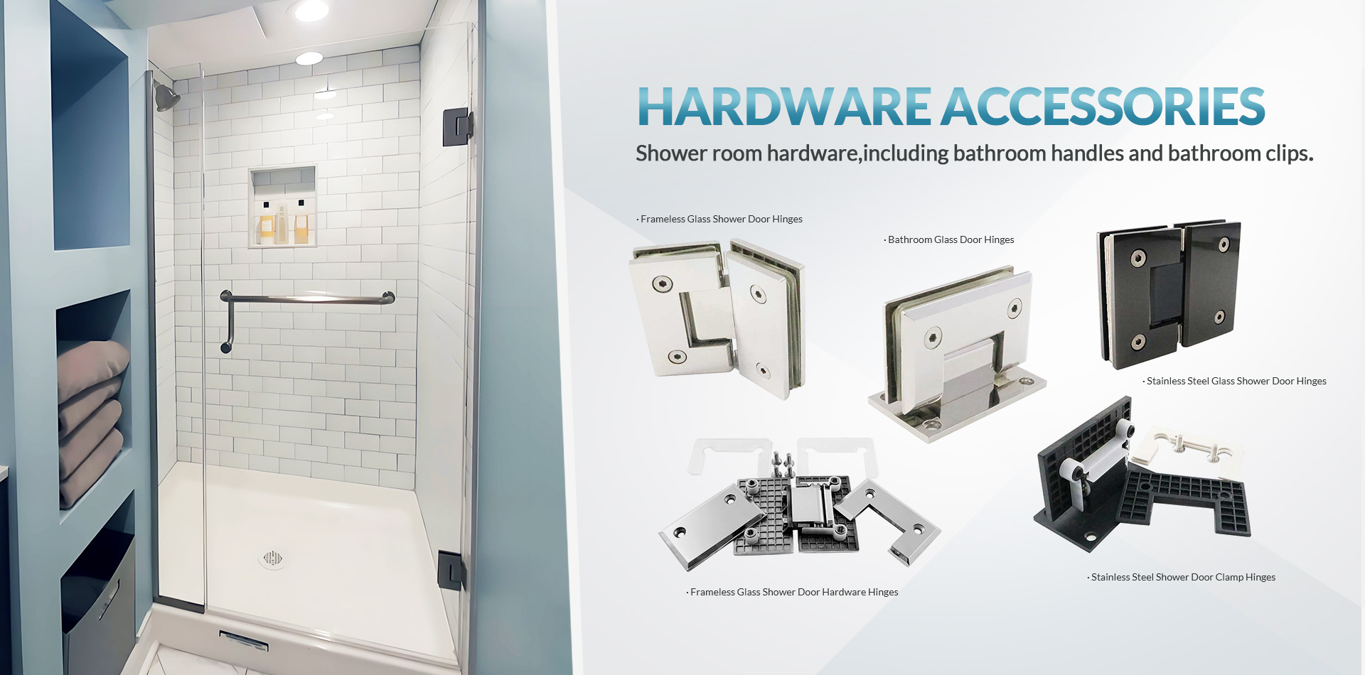 shower hinge