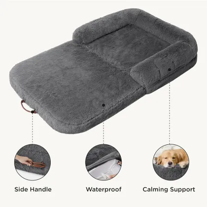 Washing Machine Safe Pet Bed for Dogs and Cats
