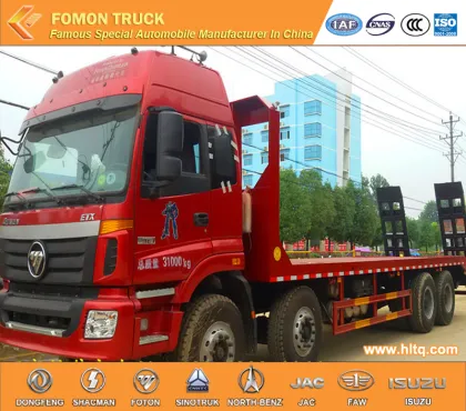 FOTON Auman 8x4 machinery transport truck