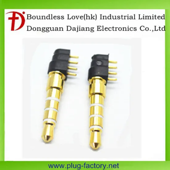 Dajiang Electronic 220v male plug gold plated