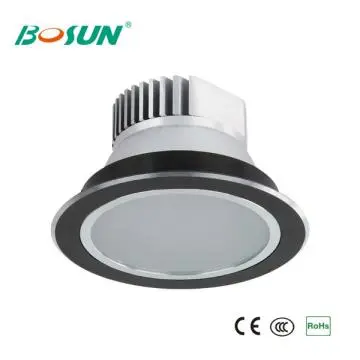 3\" 3W Round Black Aluminum LED Commercial Downlight