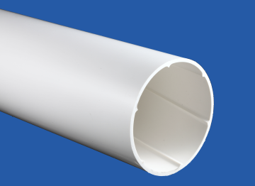 Tubo acanalado en espiral de PVC para muros de hormigón empotrados