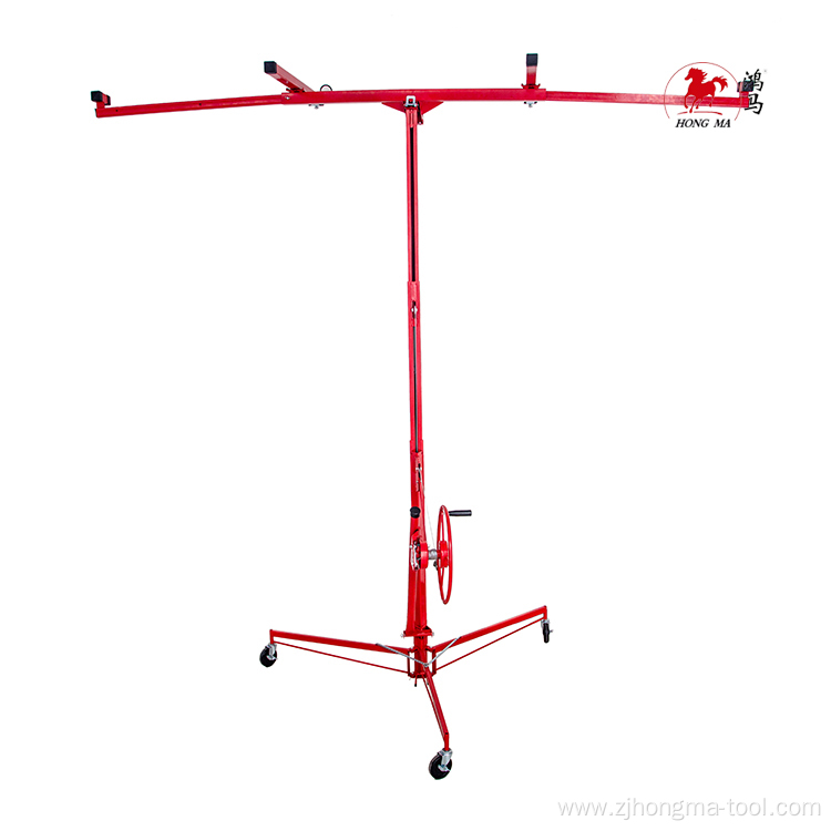 Moving steel warehouse hoist lift up adjustable