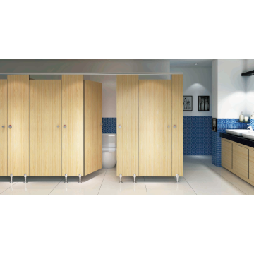 compact laminate board material for bathroom door in public