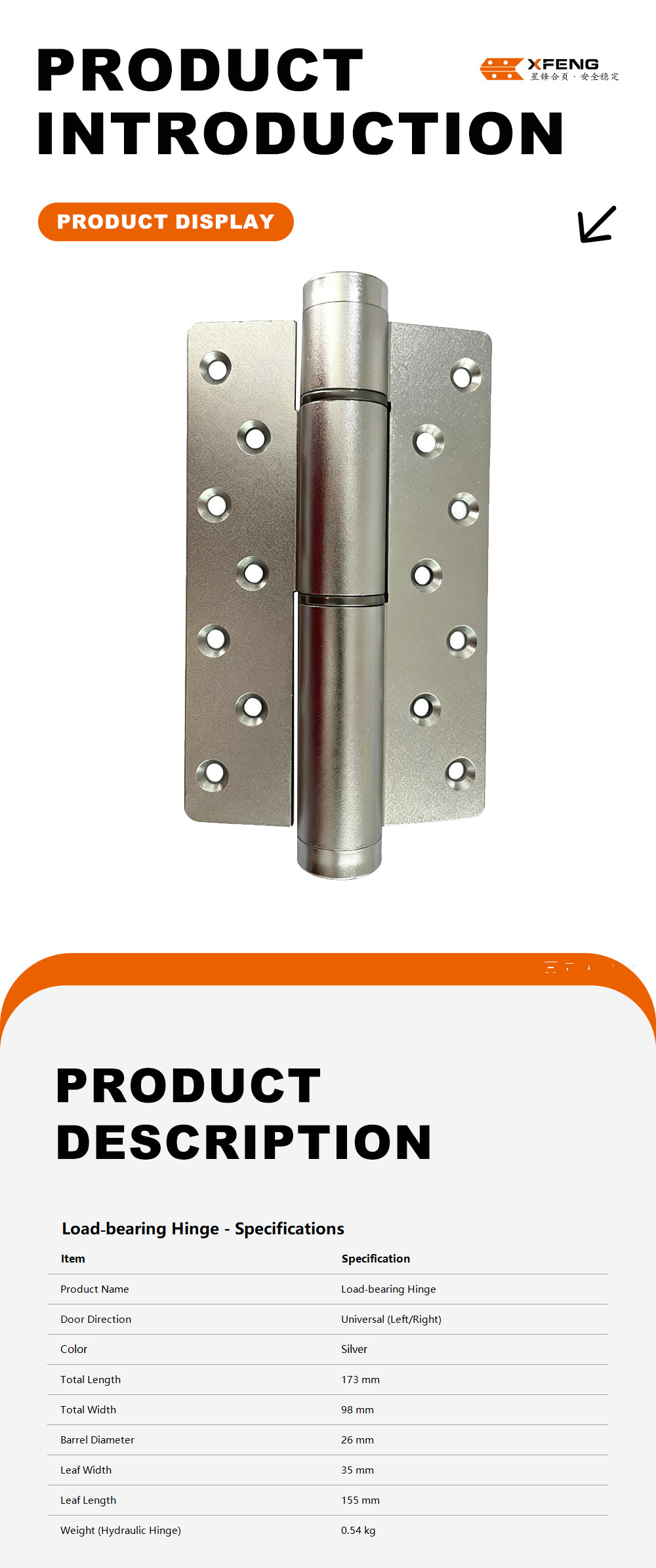 Non-Handed Hydraulic Hinge3