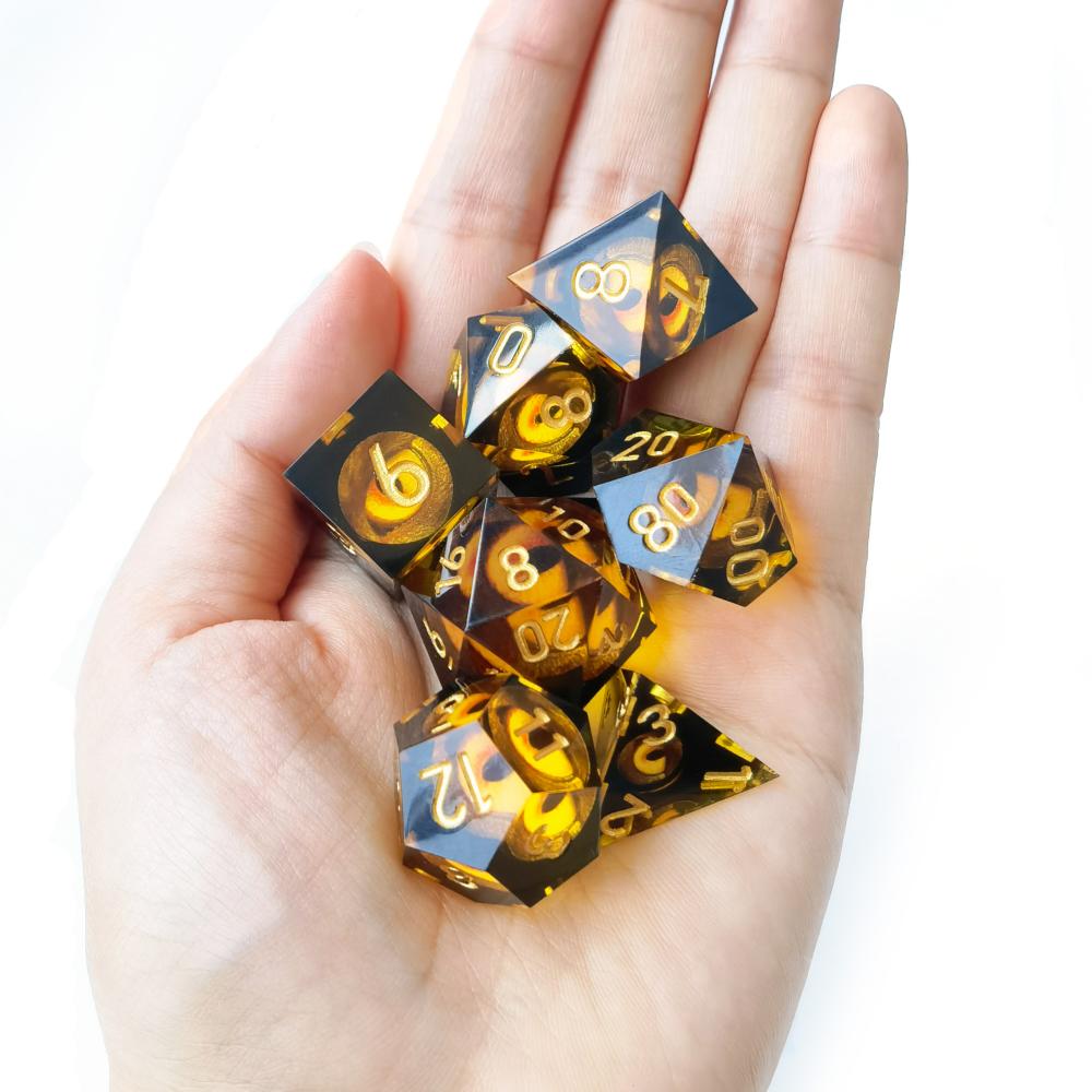 7 Piece Dungeons And Dragons Polyhedral Dnd Dice Set 6