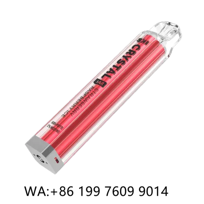 How much nic is in Crystal 600puffs vape