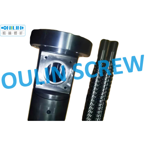 Germany Reifenhauser 99mm Twin Parallel Screw and Barrel for PVC Extrusion