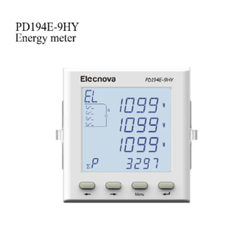 Drei -Phase -LCD -Anzeige RS485 Power Messgerät