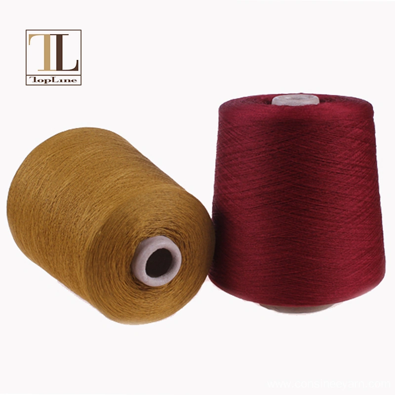 high end french linen blend nylon yarn knitting China Manufacturer