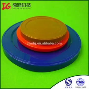 Leak Proof & No Spill Soda Pop Beer Cover Lid, clear plastic injection molding