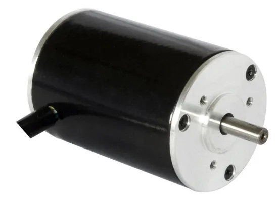 Round brushless dc motors / 24v brushless motor configuration of 4 - pole & 3 – phase