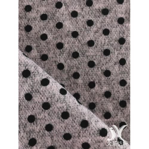 Flocking Dot Sweater Stickad