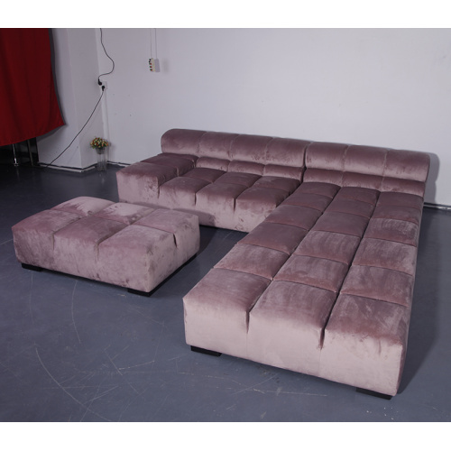 Ghế sofa vải mô -đun hiện đại