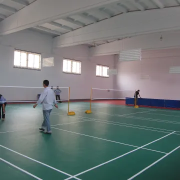 Professional Badminton Flooring with PVC Material