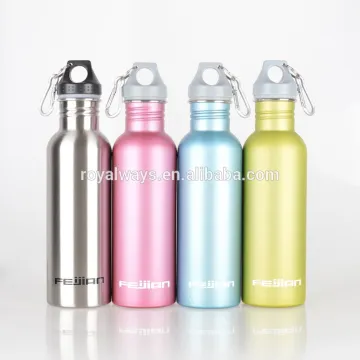 25oz High Quality Stainless Steel Double Wall Water Bottle With Carabiner