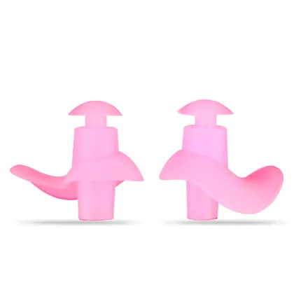Ustproof And Waterproof Silicone Earplugs Anti-Noise Reduction Hearing And Waterproof Swimming Earplugs
