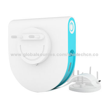 6,600mAh Power Bank with Demountable Conversion Head, 5V DC/2.1A, Measures 79 x 92.5 x 24mm