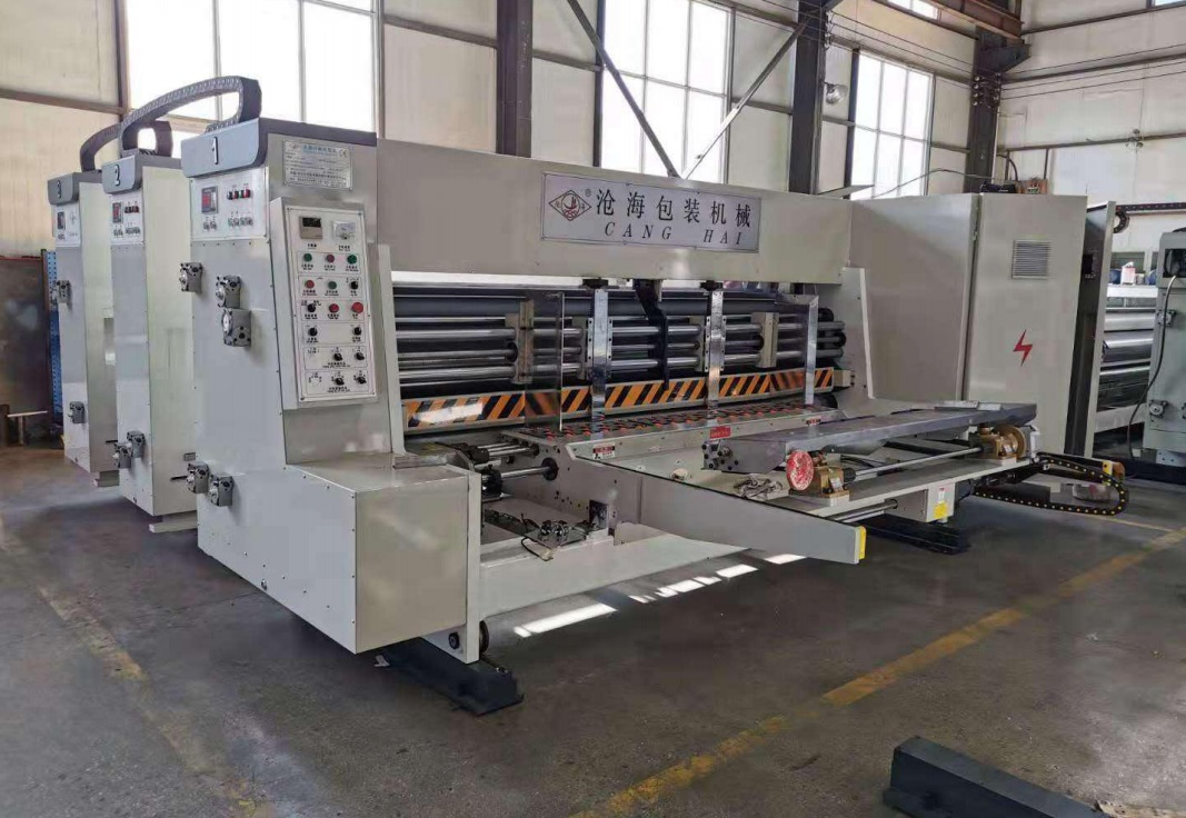 automatic feeder rotary slotter machine corrugated cardboard