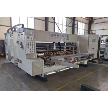 automatic feeder rotary slotter machine corrugated cardboard