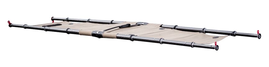 Pull wrap carbon fiber tube emergency bracket