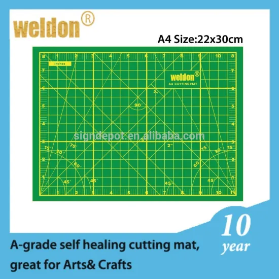 9" X 12" Green self healing Rotary Cutting Mat