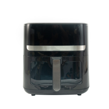 Moderne intelligente Heißluftfritteuse mit großem Fassungsvermögen und digitalem LCD-Display