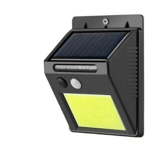 High Power 48 LED Solar Garden Light - Waterproof Motion Sensor Outdoor Security Wall Light