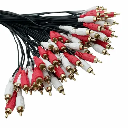 RCA Audio Video Car Speaker Kit Cable