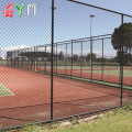 Clôture de cour de tennis en maille de fil de diamant en chaîne